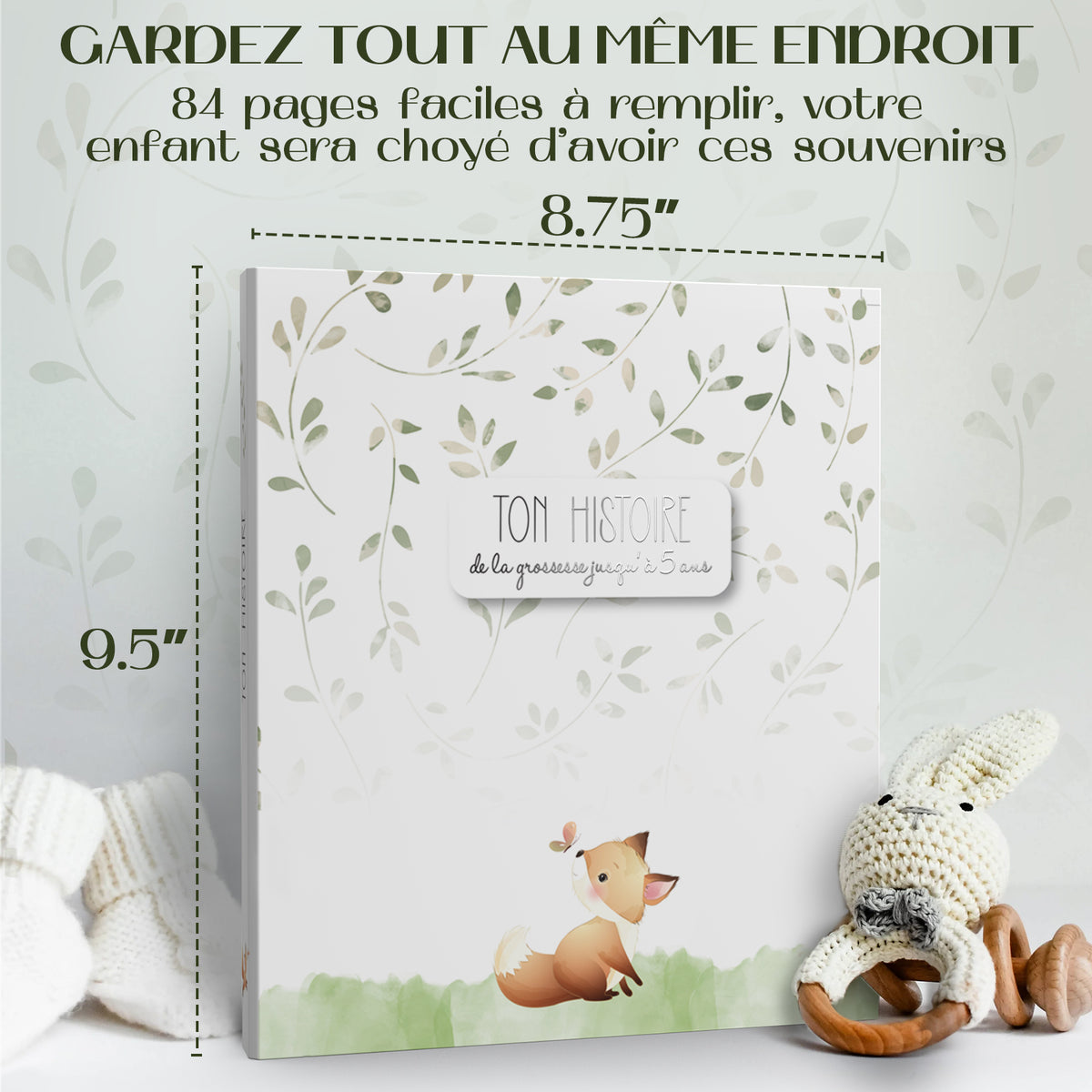 Prestige Baby Memory Book – Luxury Journal (Ages 0–5)