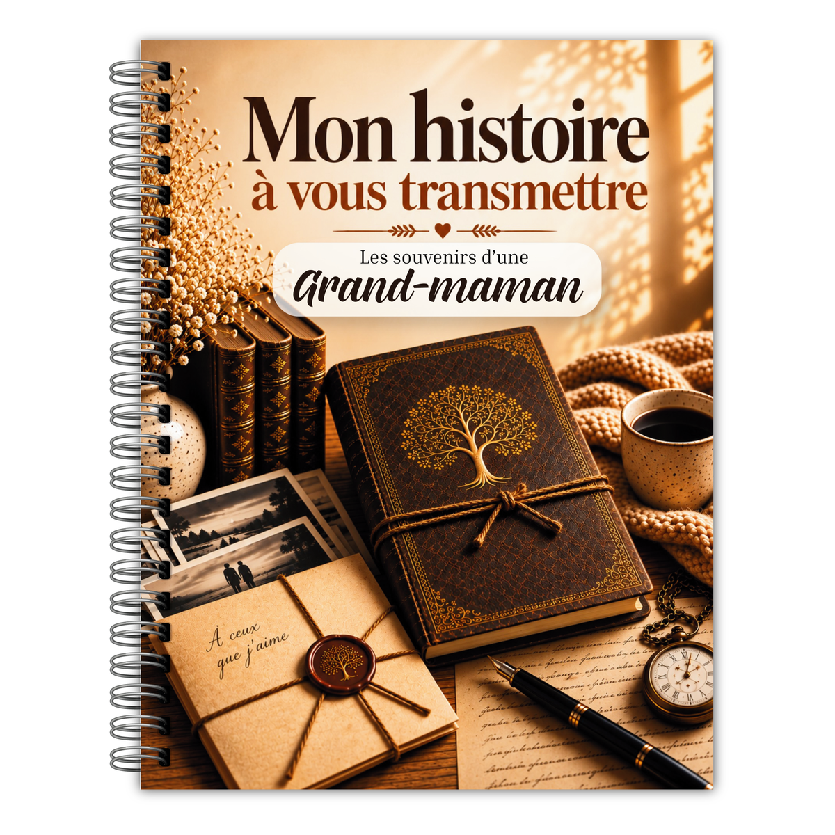 My Life Story Journal – Share Your Story, Values, Memories and Traditions, and Pass Down Your Legacy. FREE SHIPPING