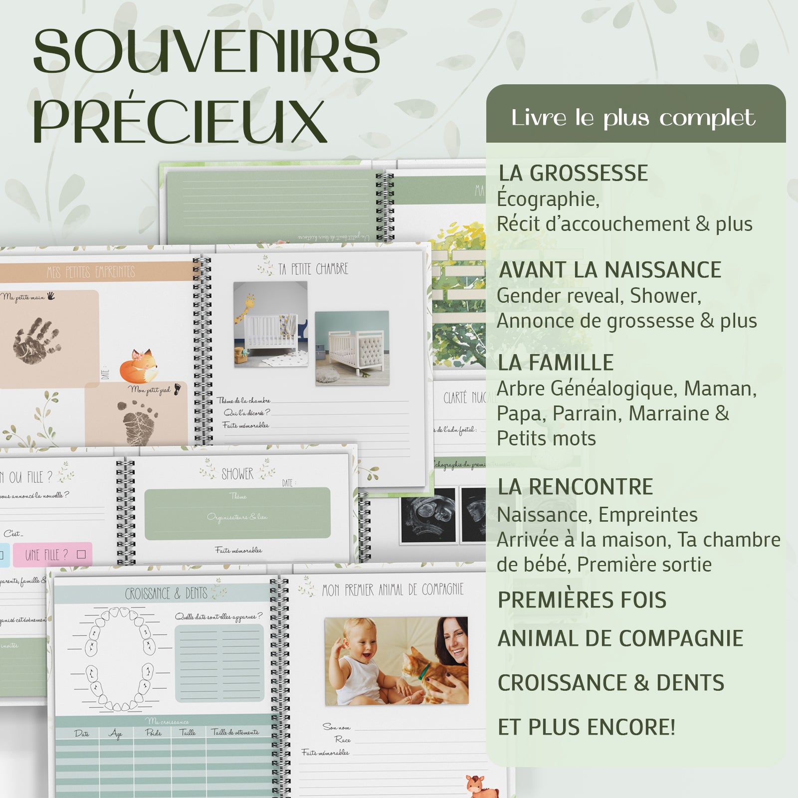 Prestige Birth Book – Luxury Journal (0-5 Years) 