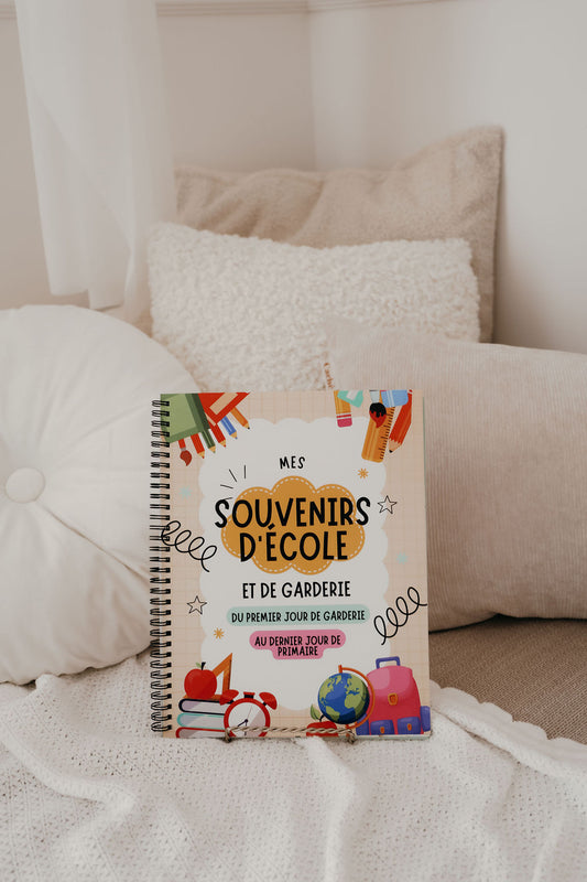 Livre souvenirs d'école primaire et de garderie