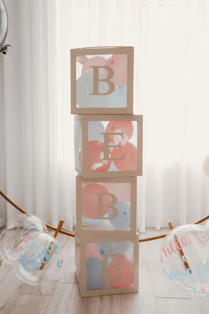🎈 Kit Gender Reveal – Baby Shower Tout-en-Un
