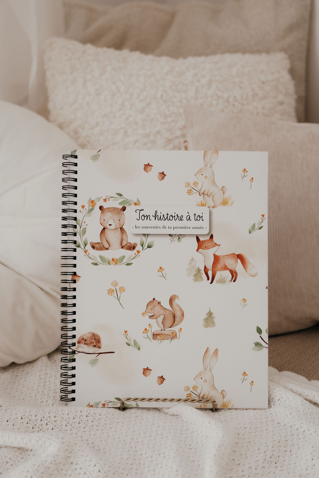 Livres souples de naissance en Français – Animaux de la forêt