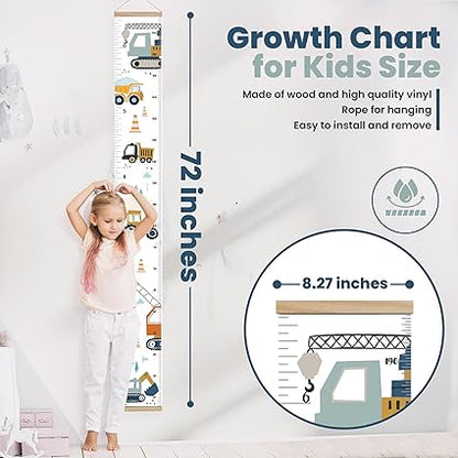 Growth Chart – Waterproof Vinyl Wall Chart 