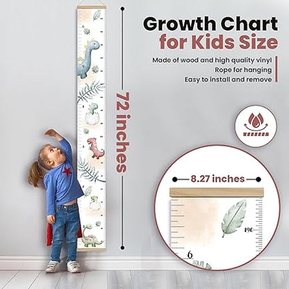 Growth Chart – Waterproof Vinyl Wall Chart 