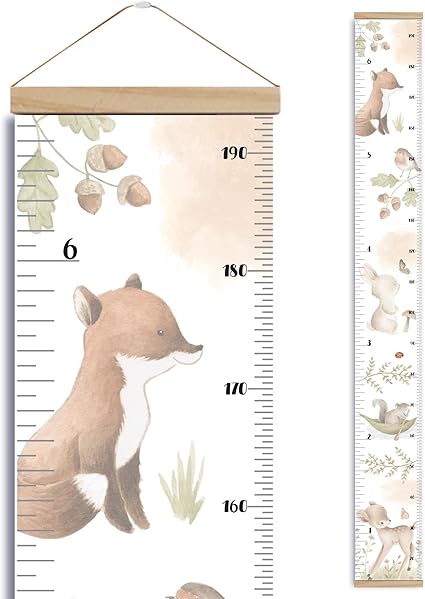 Growth Chart – Waterproof Vinyl Wall Chart 