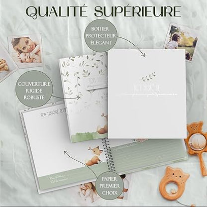 Prestige Livre de Naissance – Journal de Luxe (0-5 Ans)