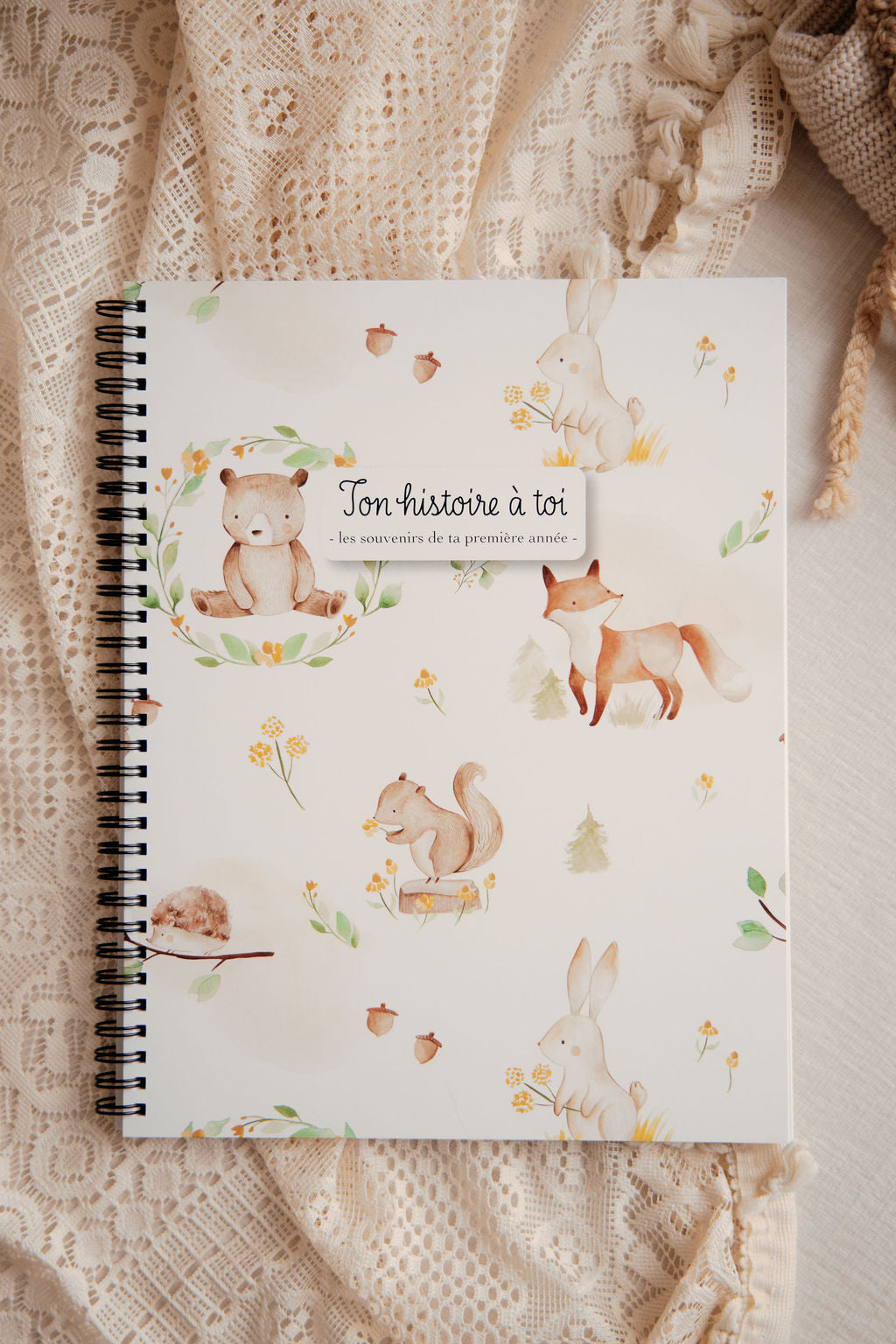 Livres souples de naissance en Français – Animaux de la forêt