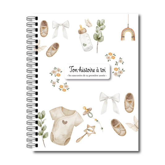 French Birth Book – Journal Souvenirs (Geese) 