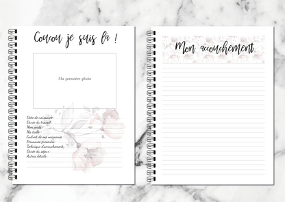 Journal de grossesse - couverture souple