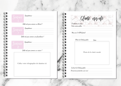 Journal de grossesse - couverture souple