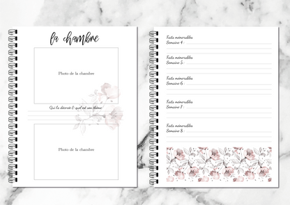 Journal de grossesse - couverture souple