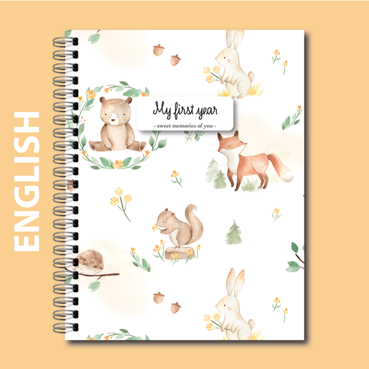 French Birth Book – Journal Souvenirs (Geese) 