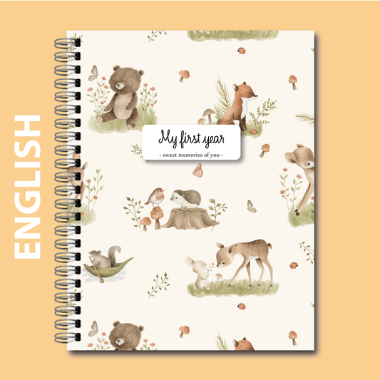 French Birth Book – Journal Souvenirs (Geese) 