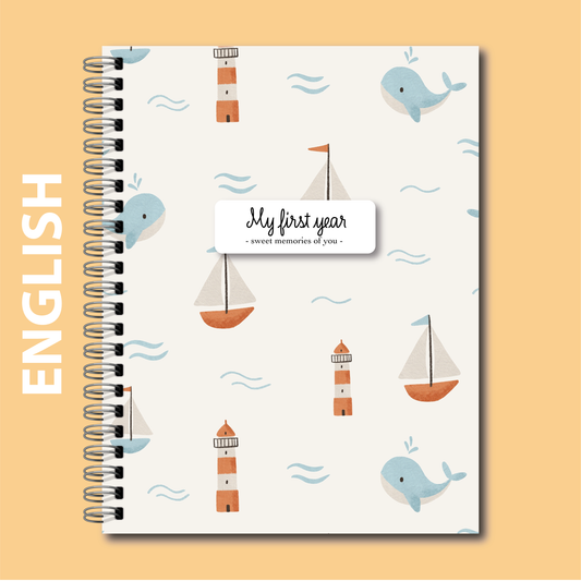 French Birth Book – Journal Souvenirs (Geese) 