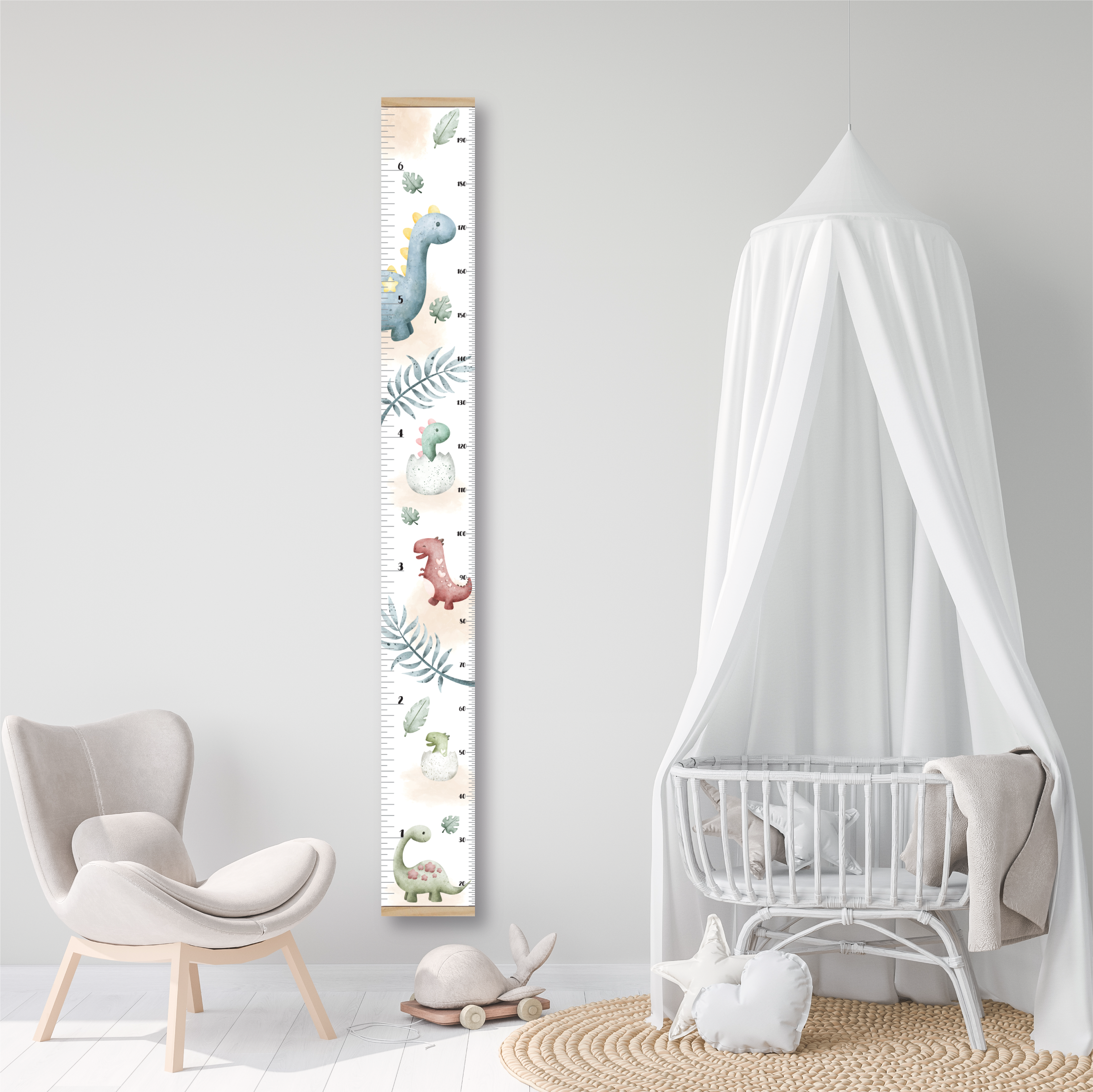 Growth Chart – Waterproof Vinyl Wall Chart 