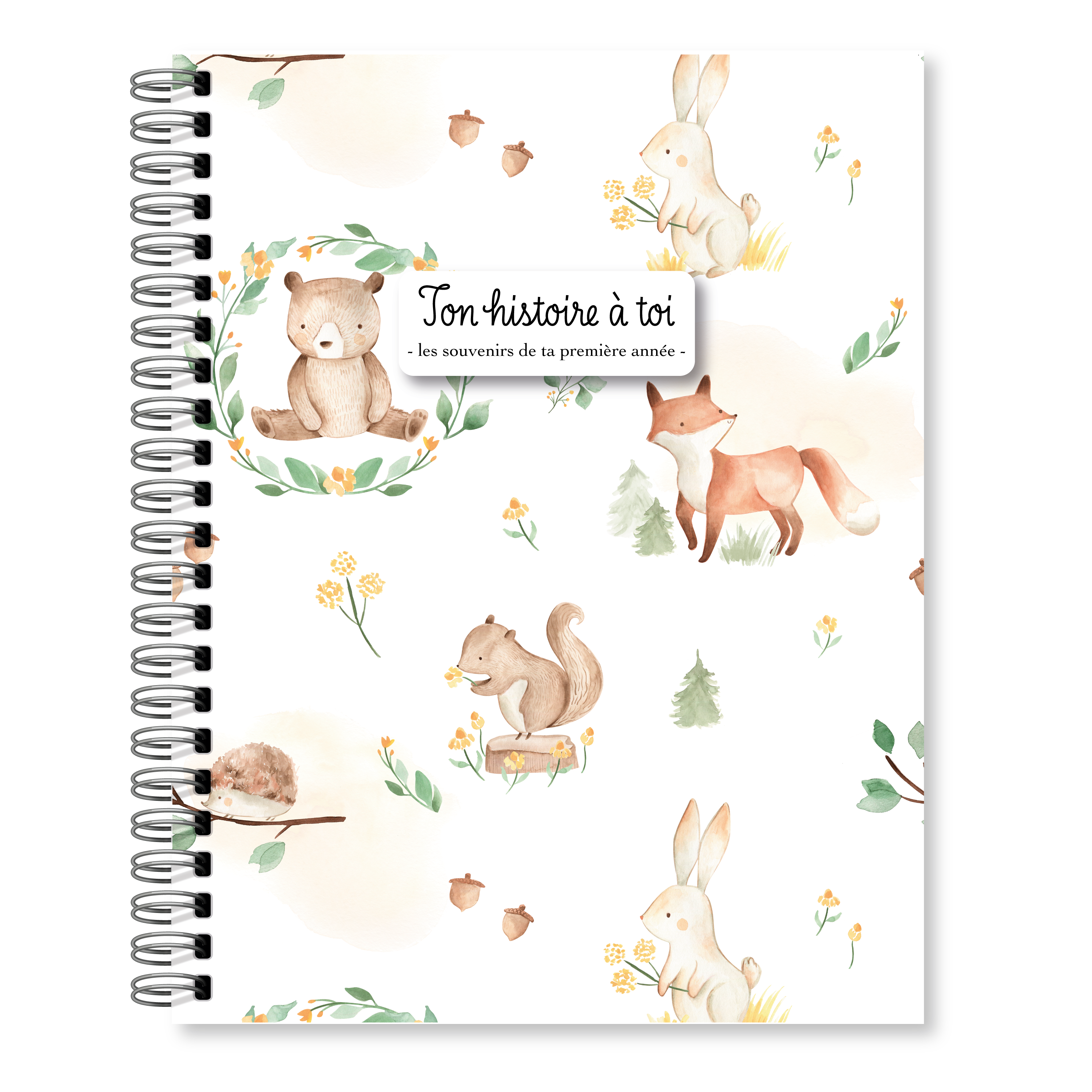 Livres souples de naissance en Français – Animaux de la forêt