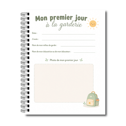 Mes Souvenirs de garderie – Mes souvenirs, mes amis et mes premières découvertes