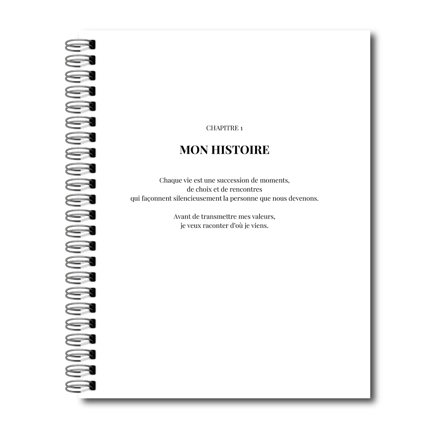 Mon Journal d'Héritage, Invitation à raconter votre histoire, Transmettre vos valeurs, Souvenirs, Traditions et Léguer votre héritage de génération en génération, LIVRAISON GRATUITE