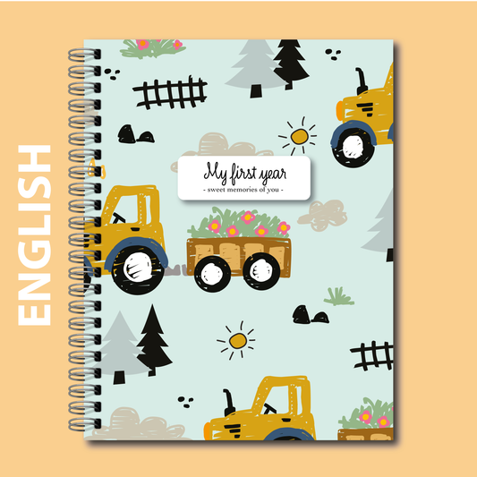 French Birth Book – Journal Souvenirs (Geese) 