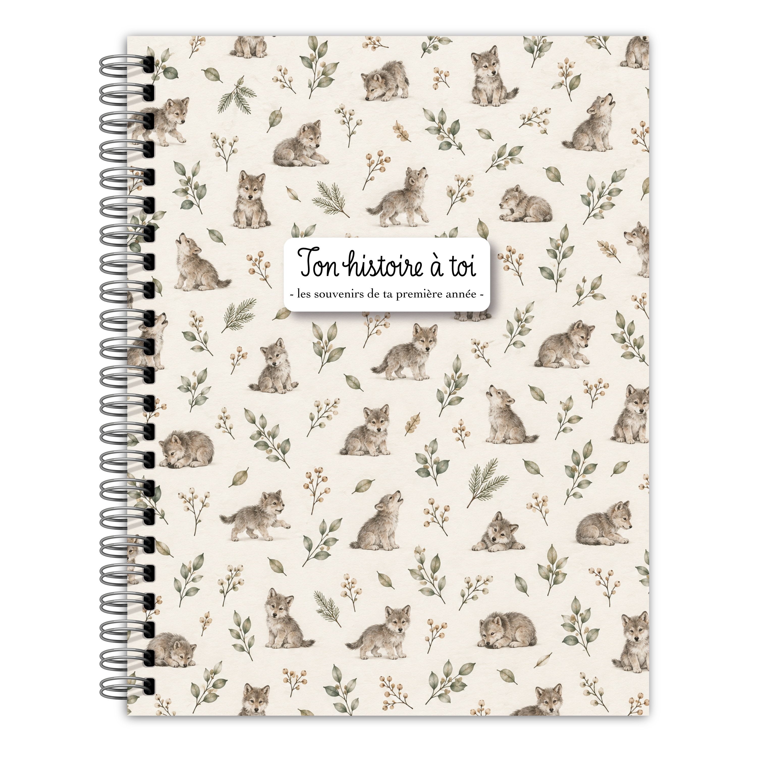 French Softcover Baby Memory Book – Western