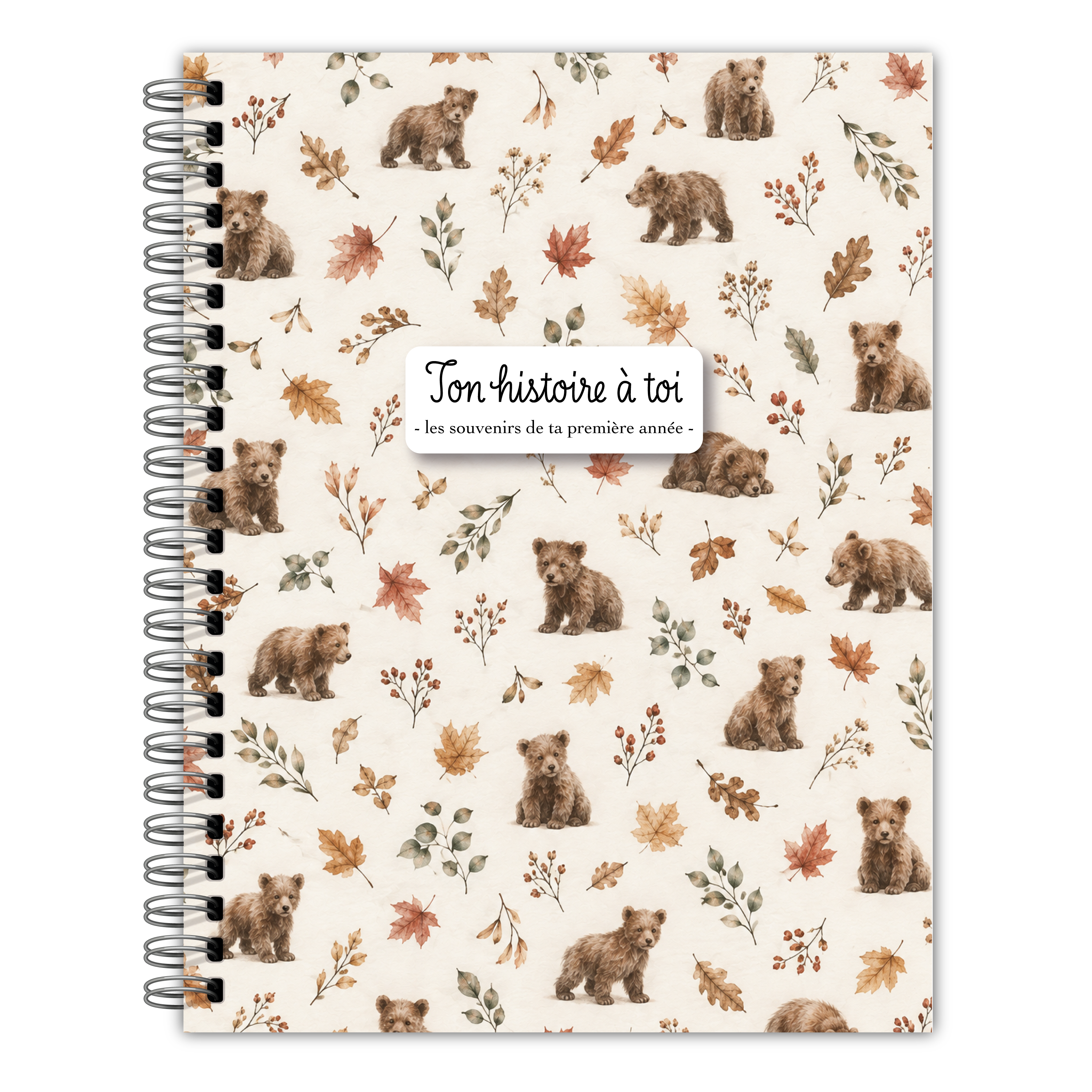 French Softcover Baby Memory Book – Western