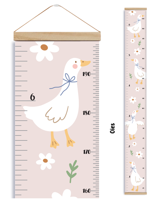 Growth Chart – Waterproof Vinyl Wall Chart 
