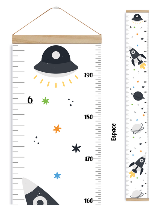 Growth Chart – Waterproof Vinyl Wall Chart 
