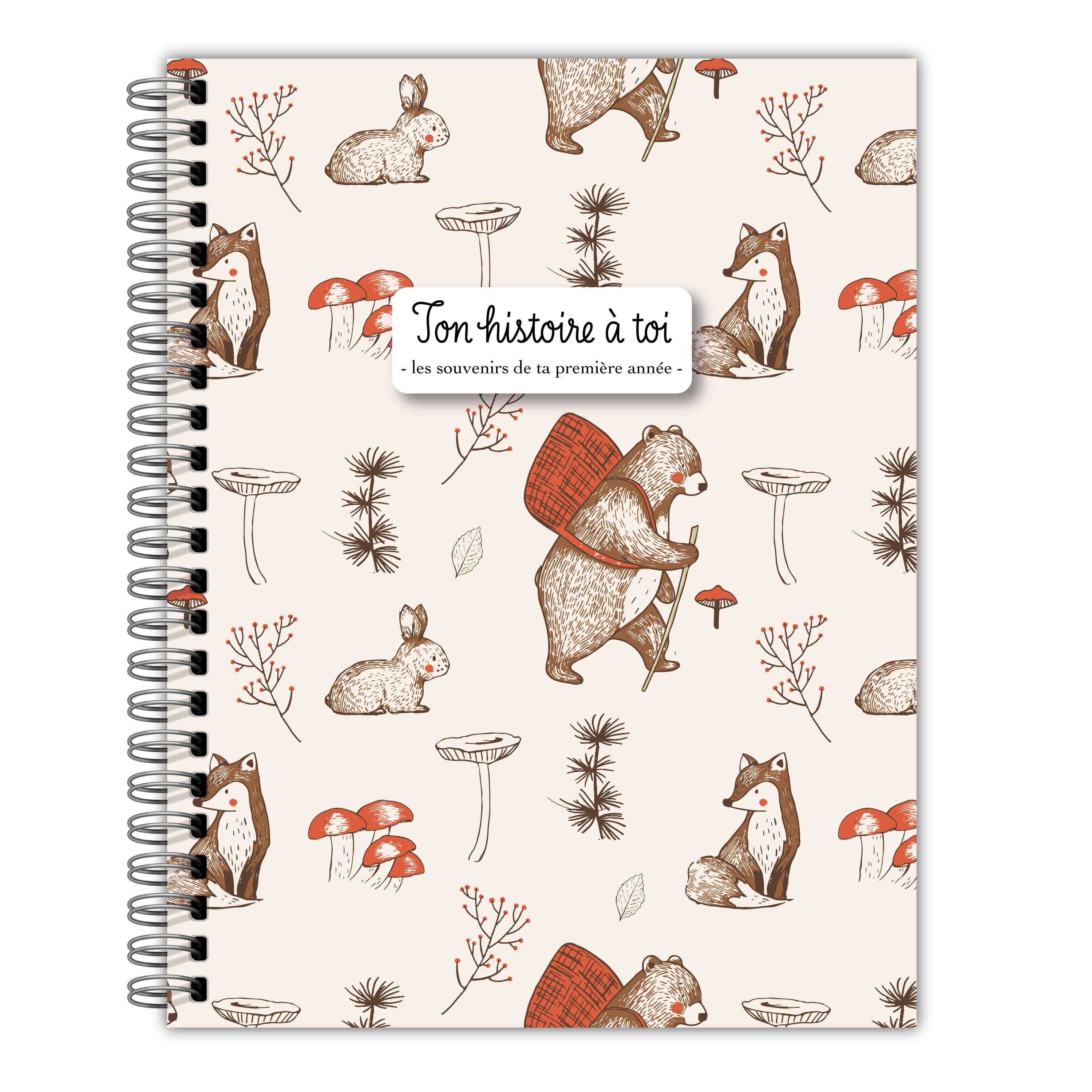 French Birth Book – Journal Souvenirs (Geese) 