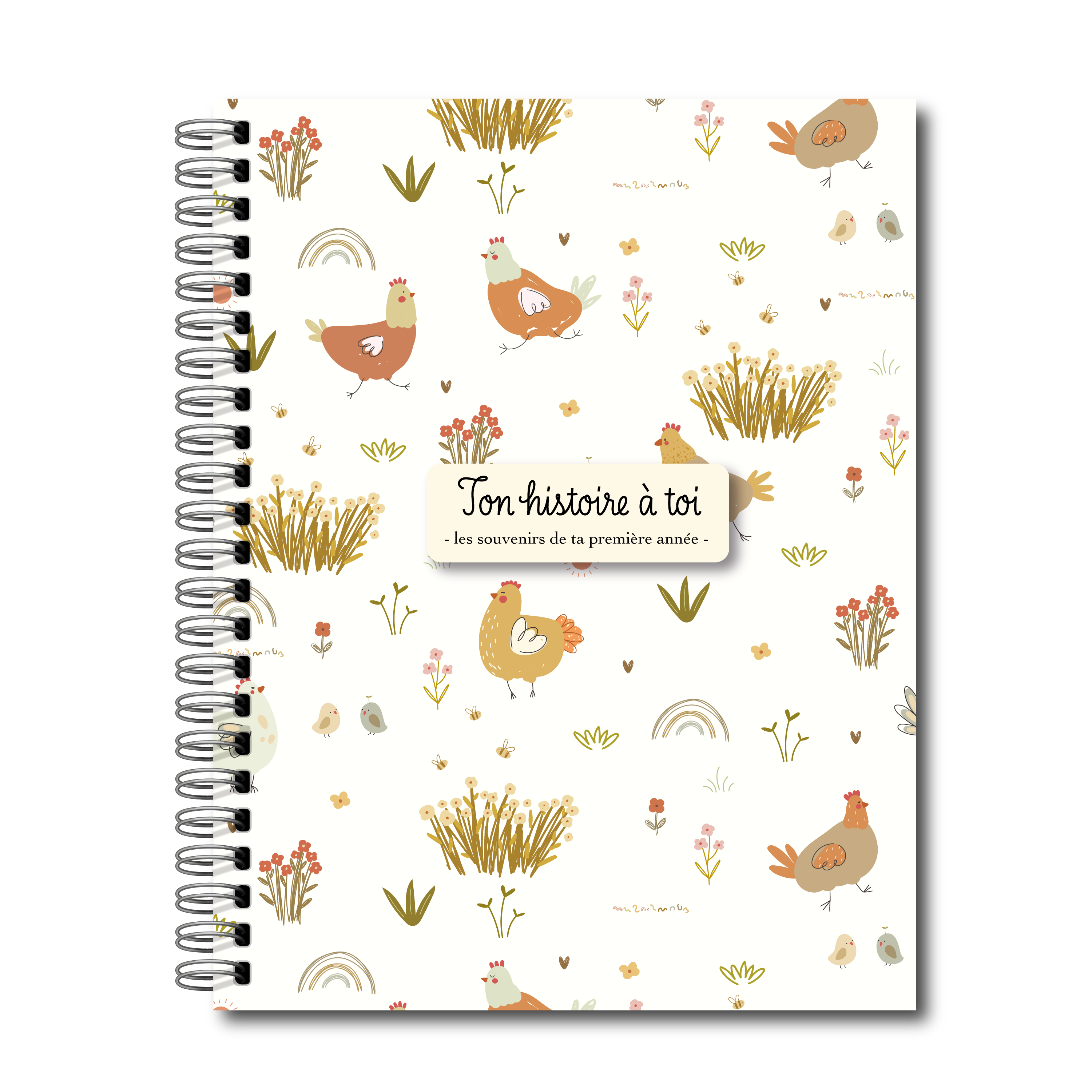Livres souples de naissance en Français – Poulets